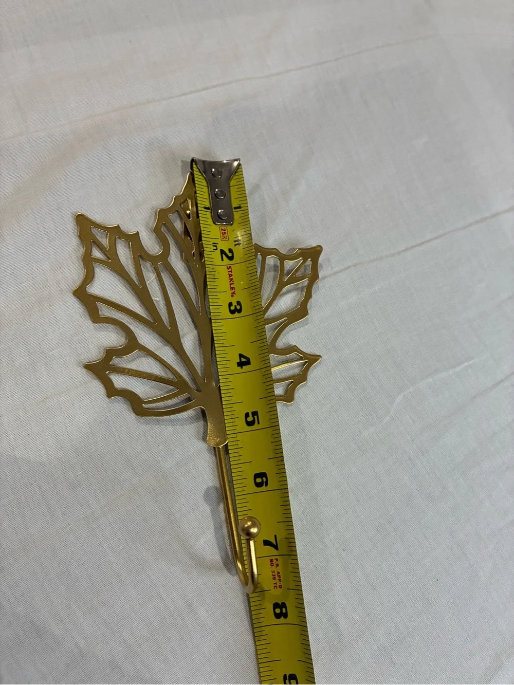 Gold Leaf Wall Hook - Decorative Home Wall Decor